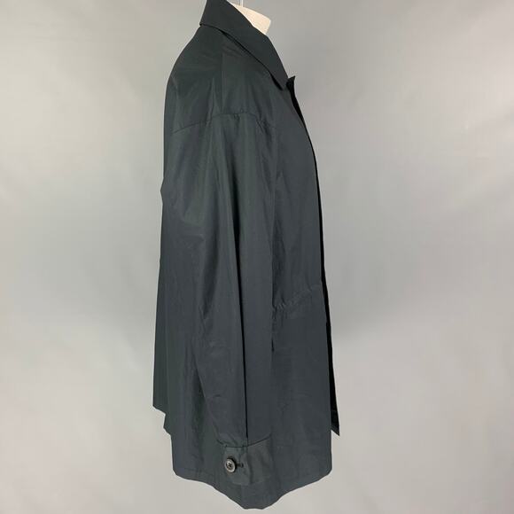 STILL by HAND Size S Black Cotton Drawstring Oversized Coat - Picture 2 of 7